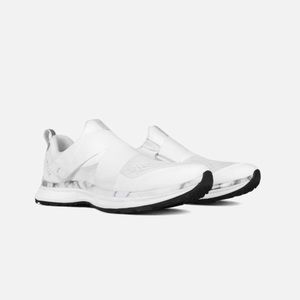 Bandier Tiem White Marble Cycle Shoes with Cleats